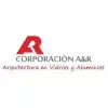 Logo de CORPORACION A&R - Arquiitectura en vidrios y aluminios